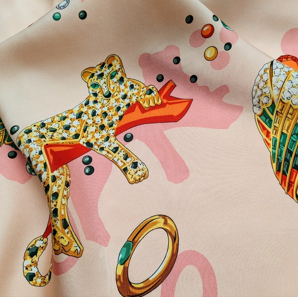 Cartier Silk Scarf - Picture 4 of 7